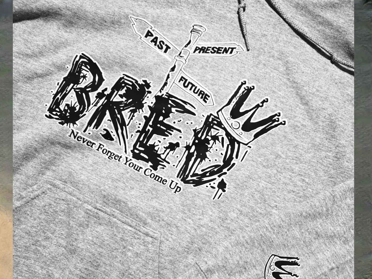 Past Present Future Bred Hoodies