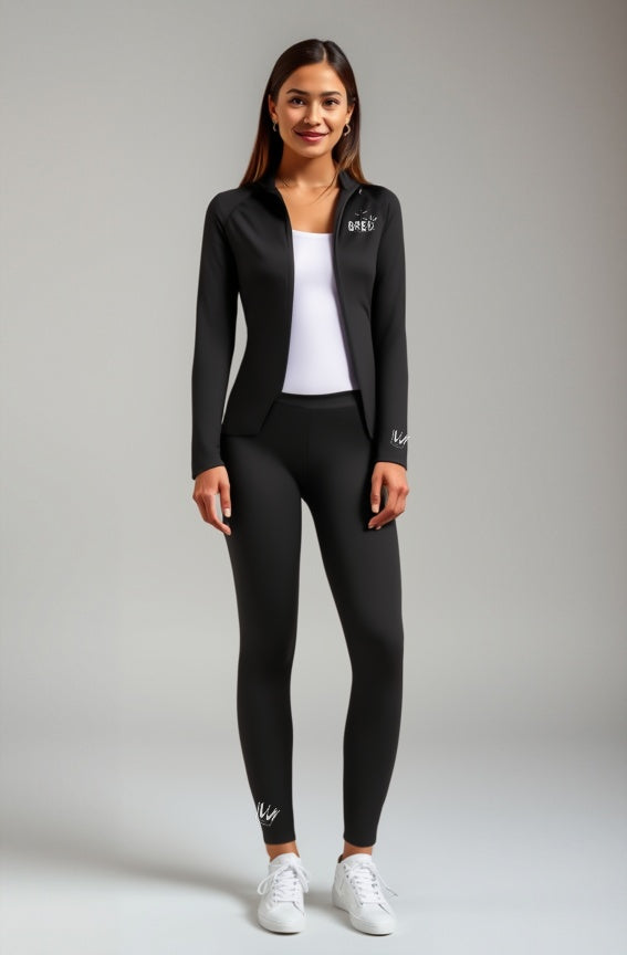 Bred Leggings and Jacket set