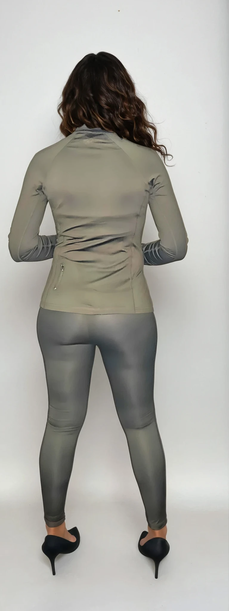 Bred Leggings and Jacket set