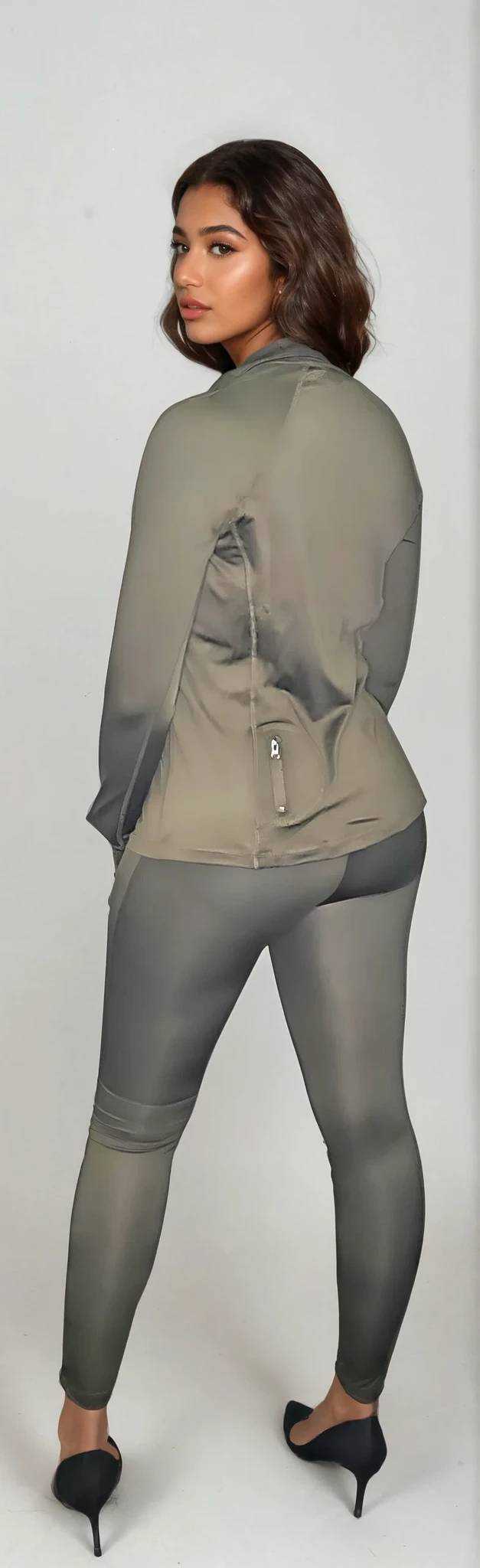 Bred Leggings and Jacket set