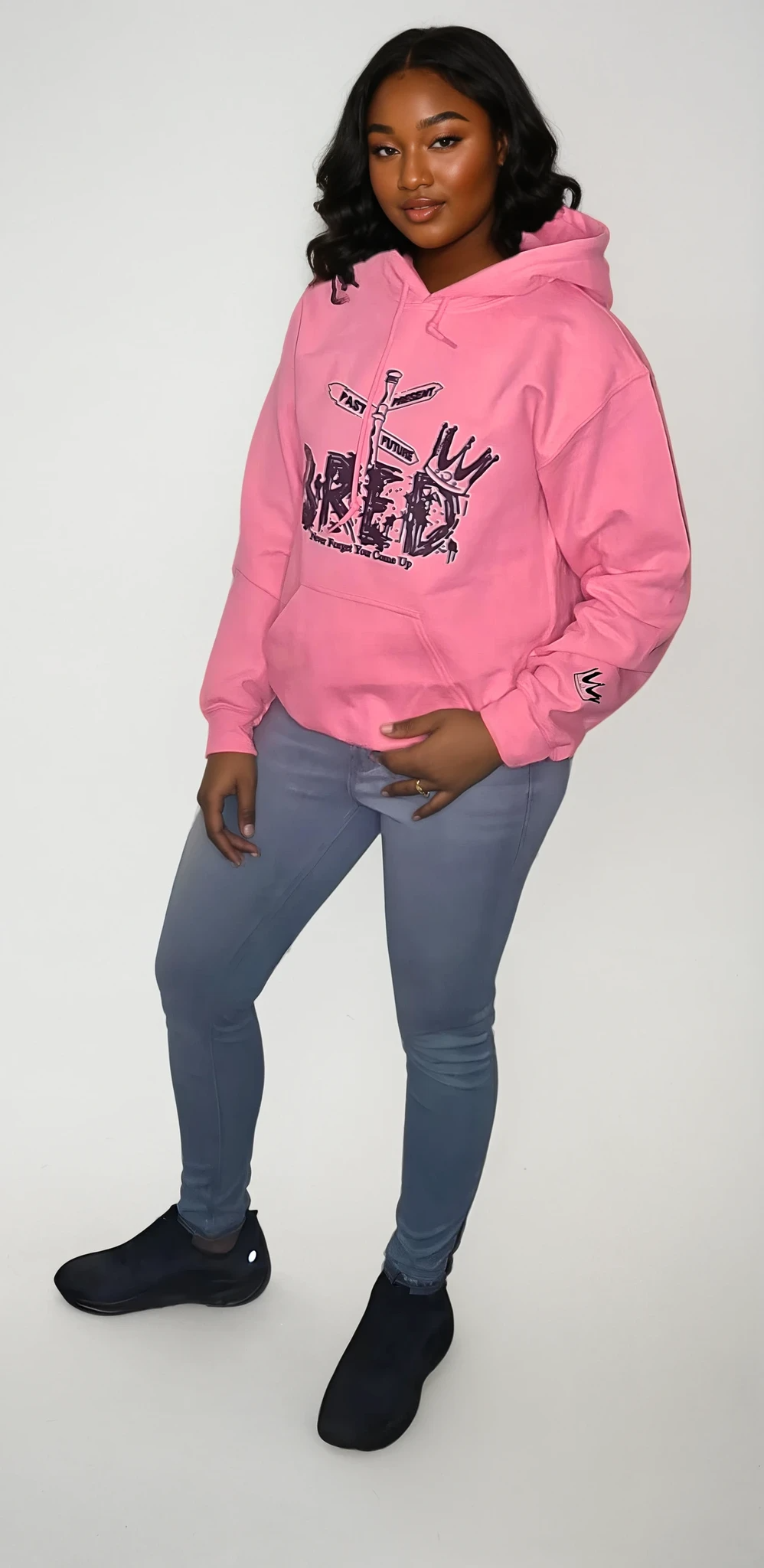 Past Present Future Bred Hoodies