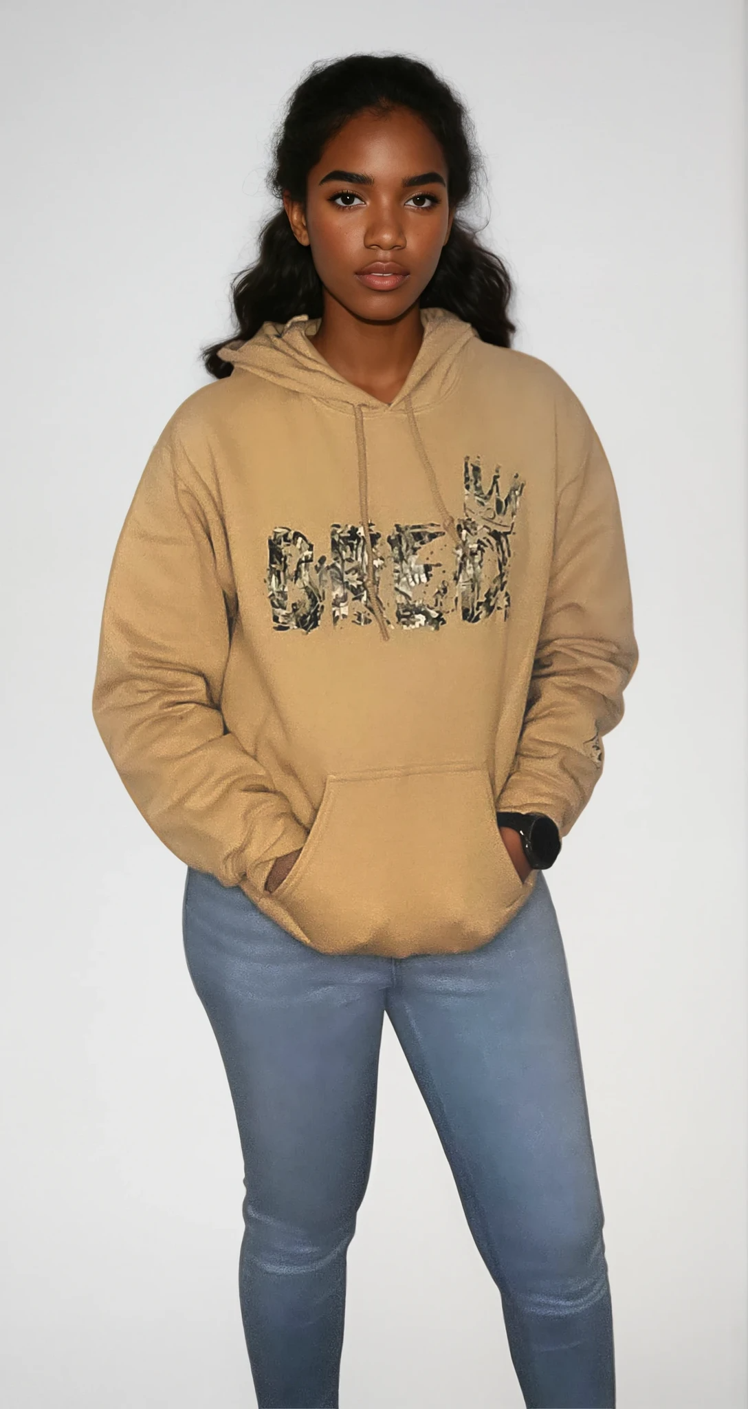 Tree Camo Bred Hoodies
