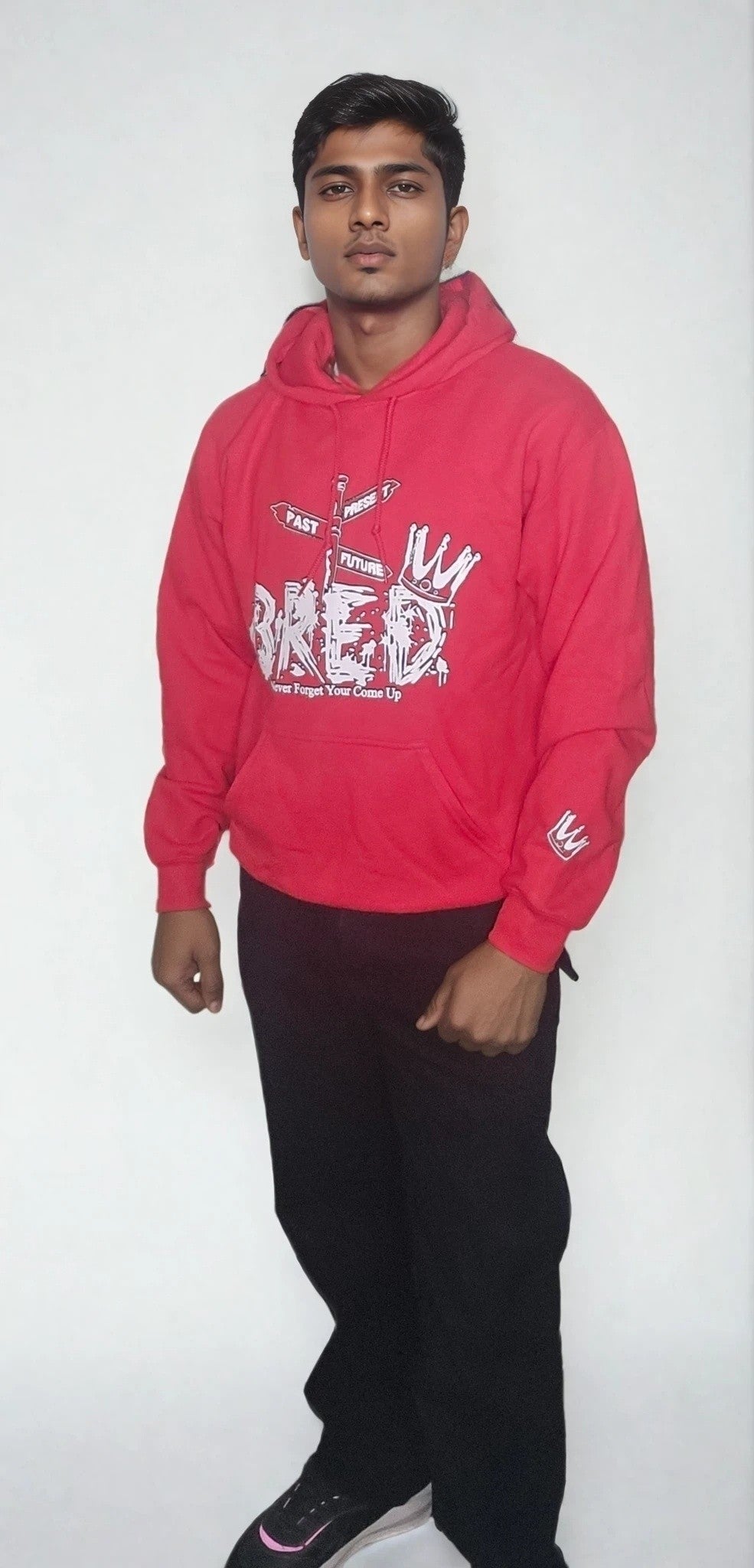 Past Present Future Bred Hoodies