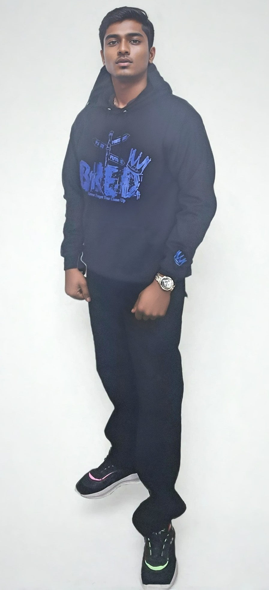 Past Present Future Bred Hoodies