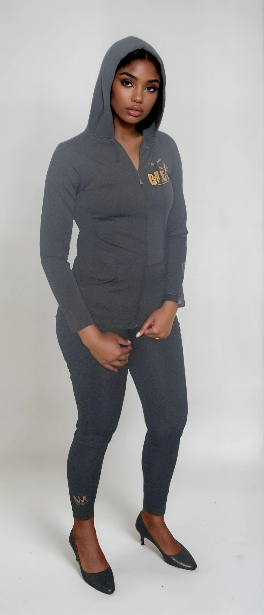 2 Piece Hoodie and Leggings Set